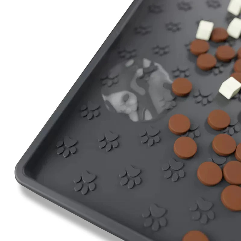 Tapis gamelle chat en silicone – détail du produit 1